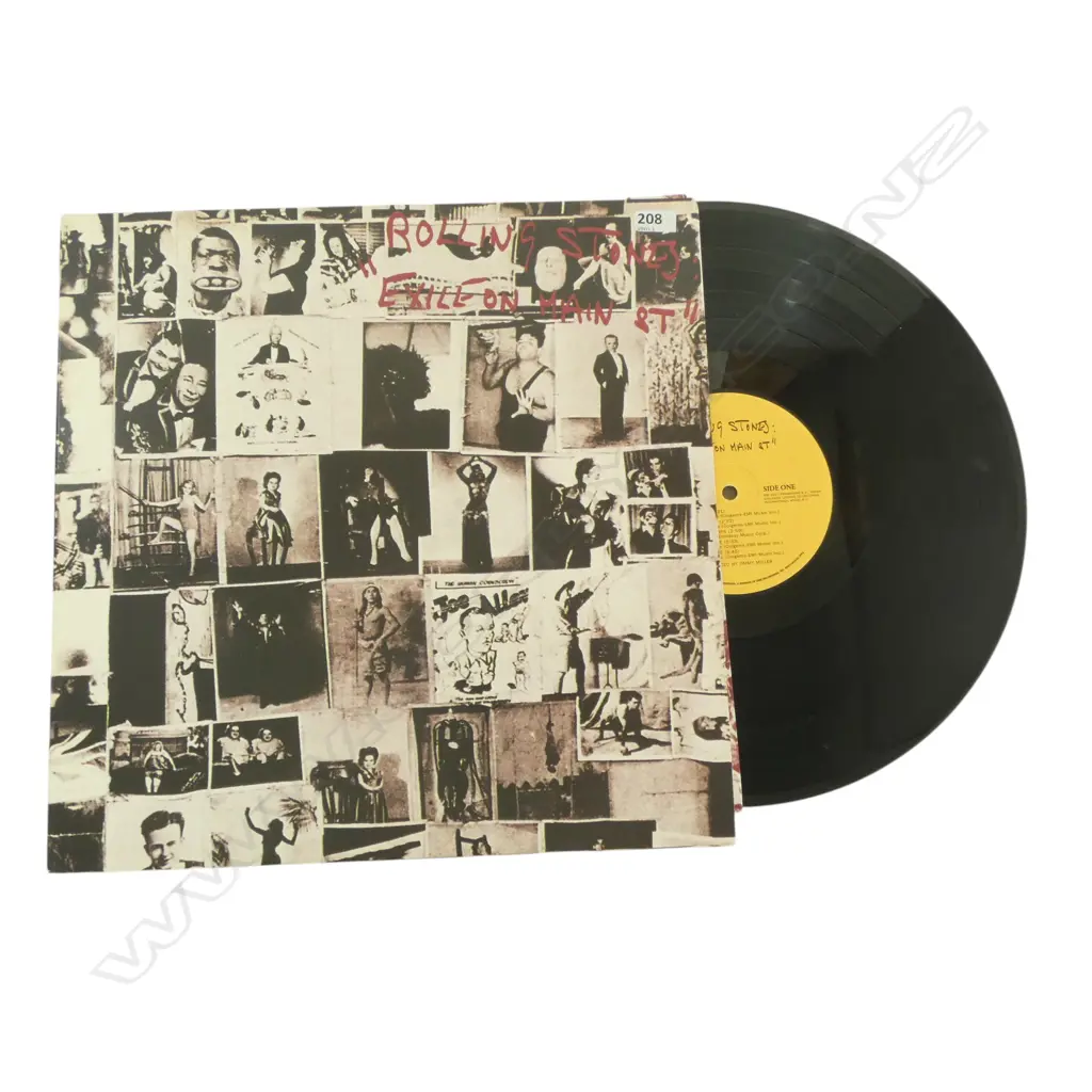 THE ROLLING STONES 'EXILE ON MAN STREET' 2LP B0014203-01 Image 1++